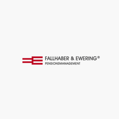 Buchstabe F und E Logo