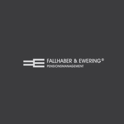 Buchstabe F und E Logo
