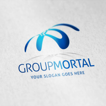 Logo Abstrakte Form