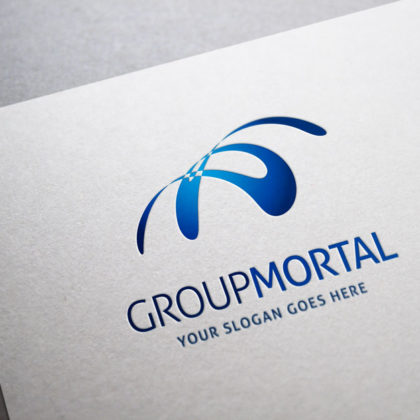 Logo Abstrakte Form
