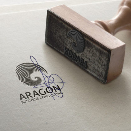 Logo Abstrakte Schnecke