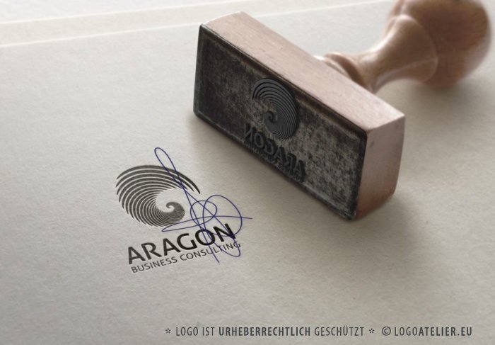 Logo Abstrakte Schnecke