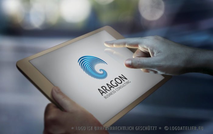 Logo Abstrakte Schnecke