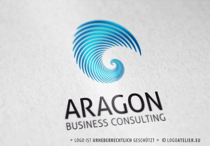 Logo Abstrakte Schnecke