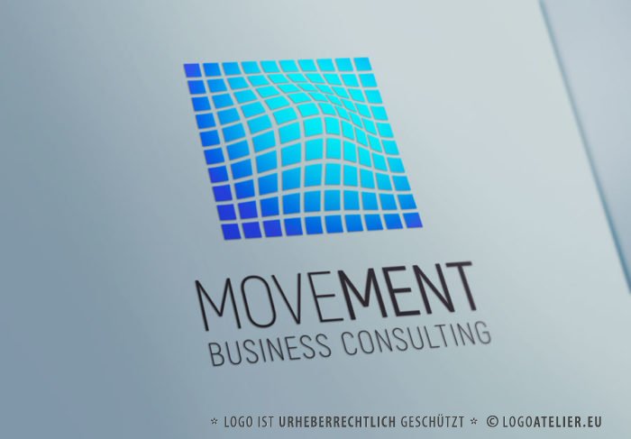 Logo Bewegung Verformung