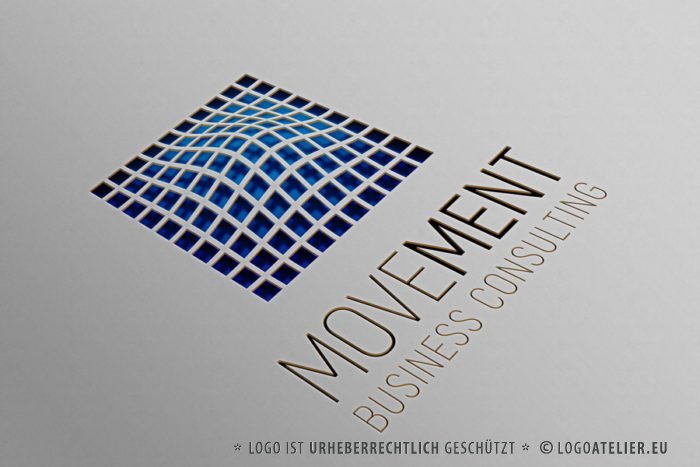 Logo Bewegung Verformung