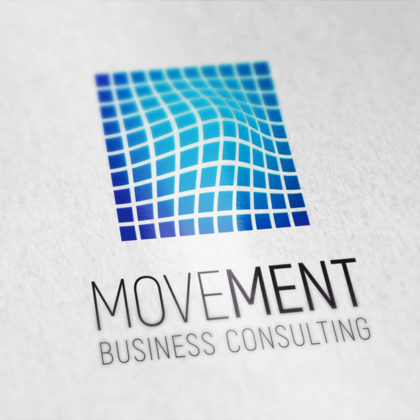 Logo Bewegung Verformung