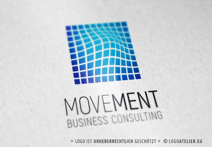 Logo Bewegung Verformung
