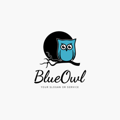 Logo Blaue Eule