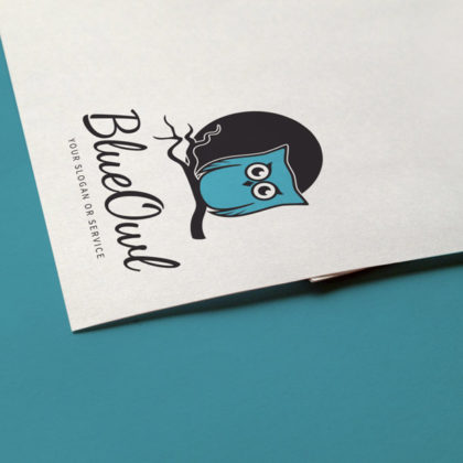 Logo Blaue Eule