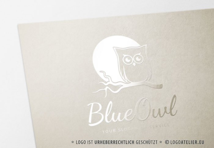 Logo Blaue Eule