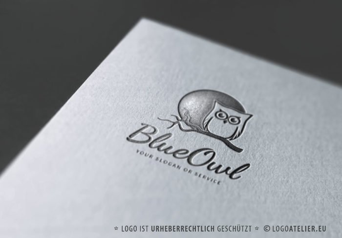 Logo Blaue Eule