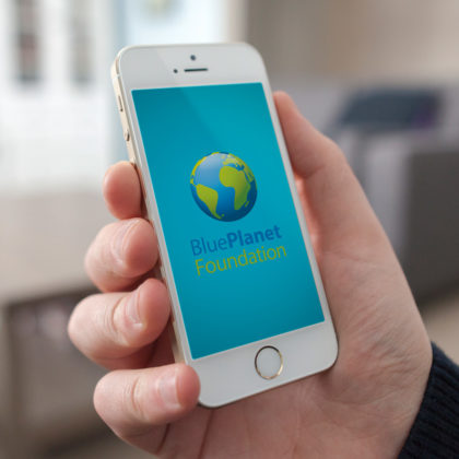 Logo Blauer Planet