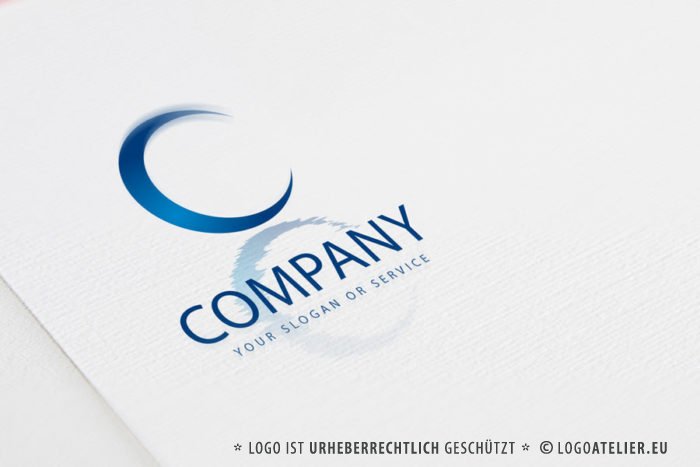 Logo Buchstabe C Spiegelung