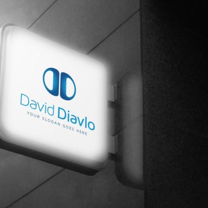 Logo Buchstabe D