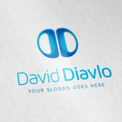 Logo Buchstabe D