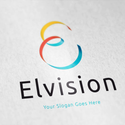 Logo Buchstabe E Logo