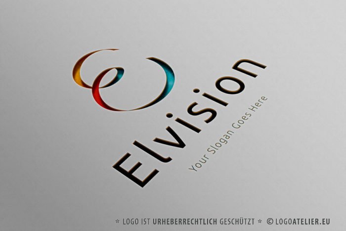 Logo Buchstabe E Logo