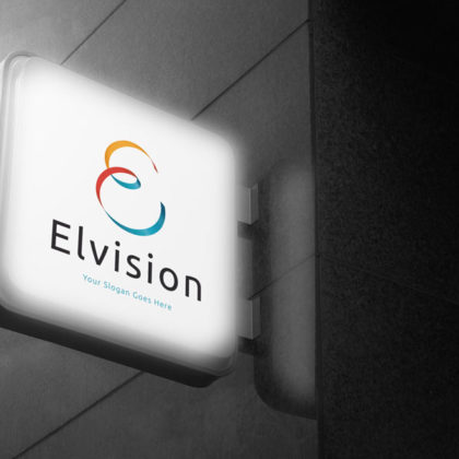 Logo Buchstabe E Logo