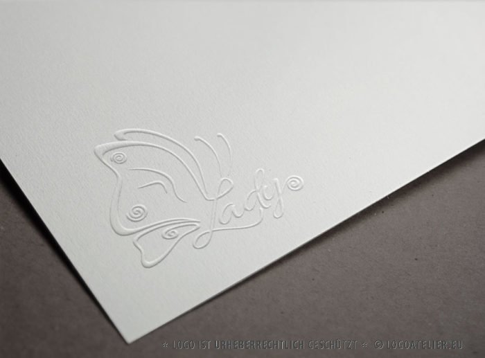 Logo Buchstabe L Schmetterling Logo Buchstabe L Schmetterling