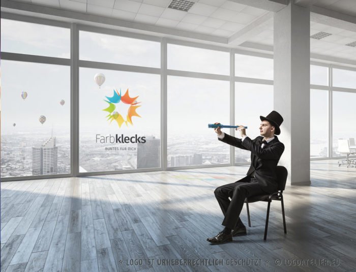 Logo Bunter Farbklecks