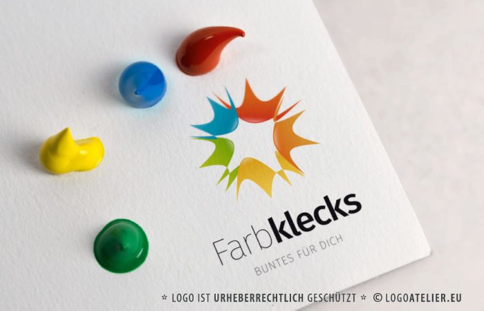 Logo Bunter Farbklecks