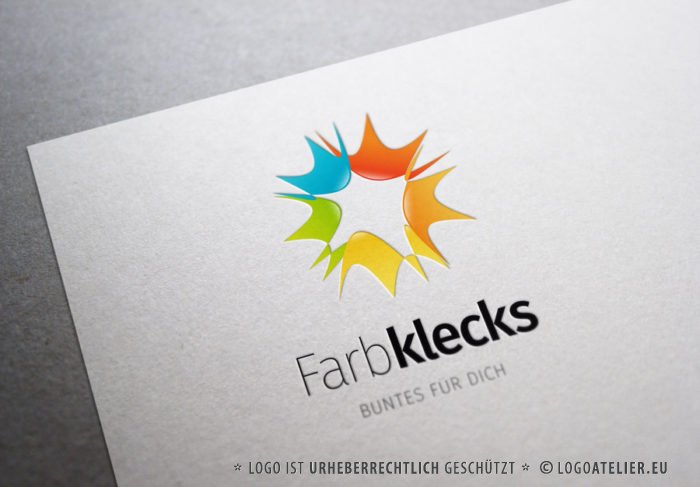 Logo Bunter Farbklecks