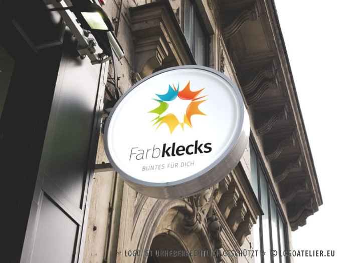 Logo Bunter Farbklecks