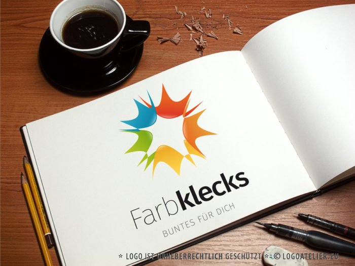 Logo Bunter Farbklecks