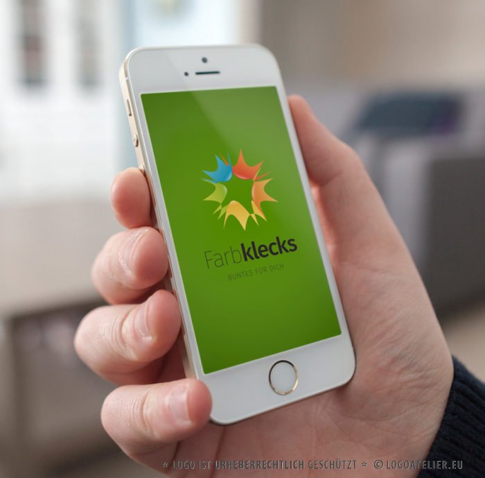 Logo Bunter Farbklecks