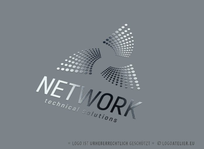 Logo Konzentrisch Punkte