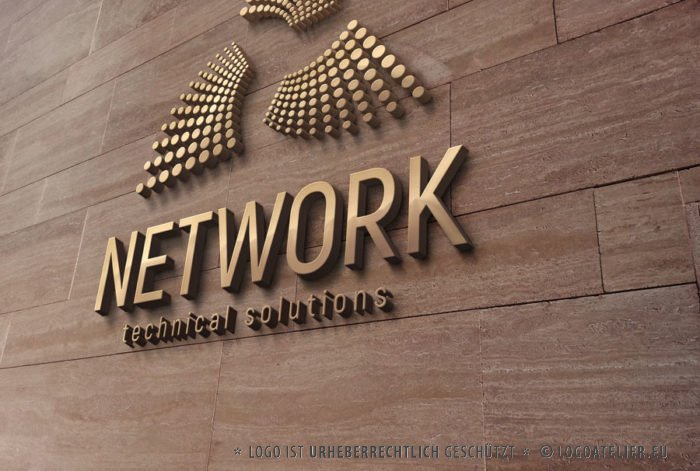 Logo Konzentrisch Punkte