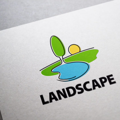 Logo Landschaft Gestaltung