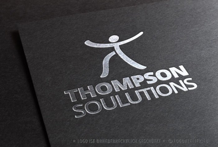 Logo Mensch Buchstabe T