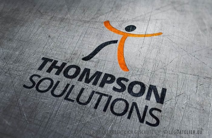 Logo Mensch Buchstabe T