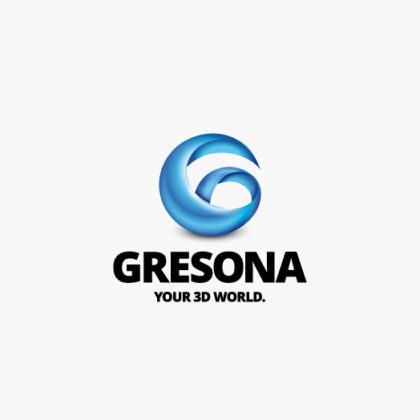 3D Buchstabe G Logo