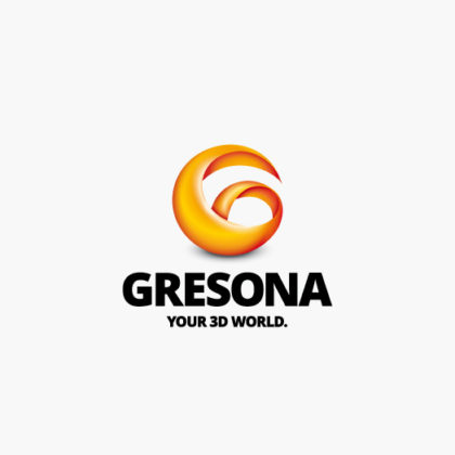 3D Buchstabe G Logo