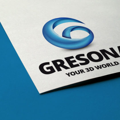 3D Buchstabe G Logo