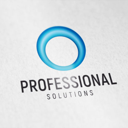 3D Logo Kreis Geometrisch