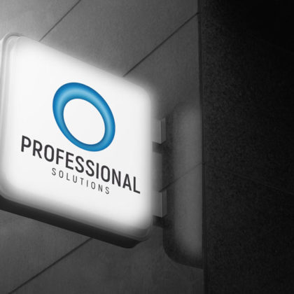 3D Logo Kreis Geometrisch