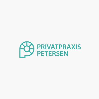 Buchstabe P Logo