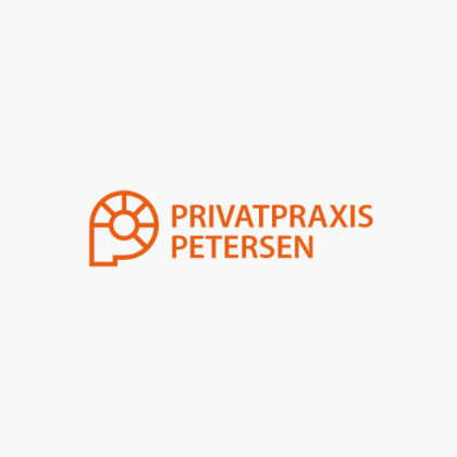 Buchstabe P Logo