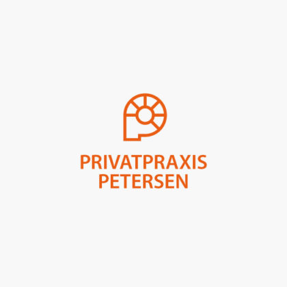 Buchstabe P Logo