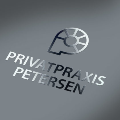 Buchstabe P Logo