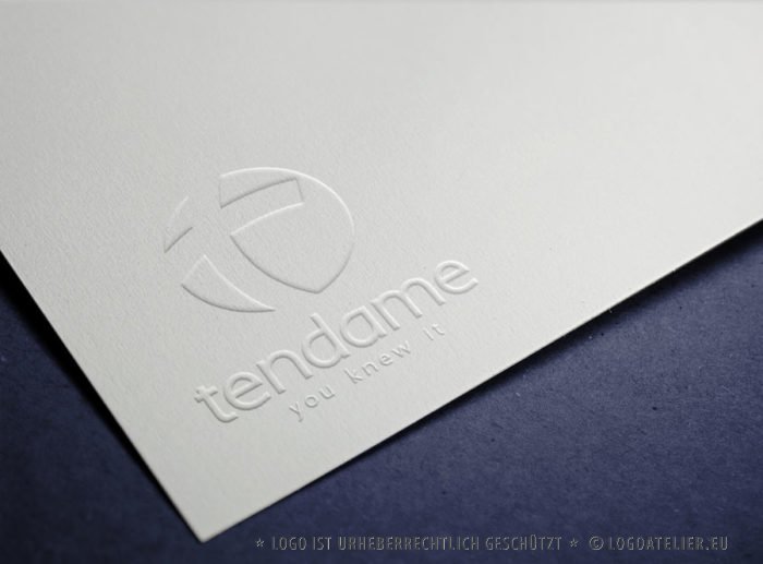 Buchstabe T Logo Kreuz