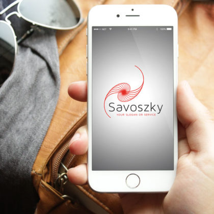 Logo Abstrakte Schnecke 2