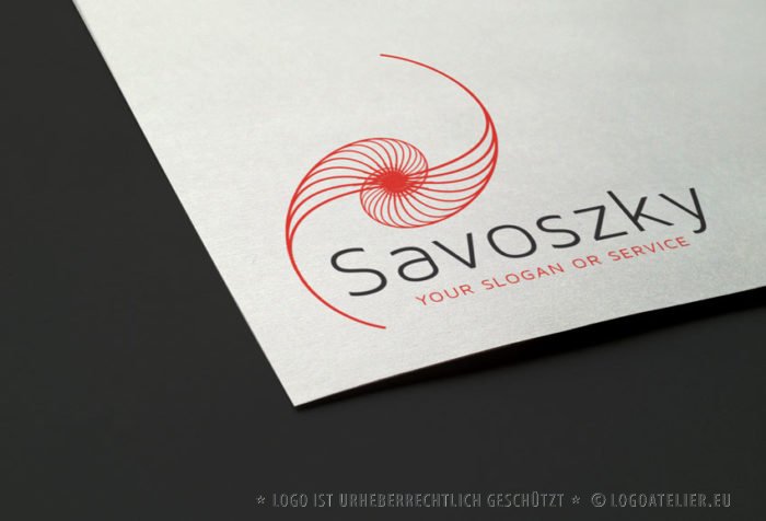 Logo Abstrakte Schnecke 2