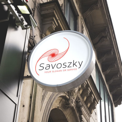 Logo Abstrakte Schnecke 2