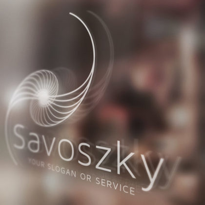 Logo Abstrakte Schnecke 2