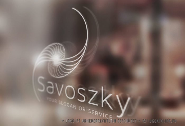 Logo Abstrakte Schnecke 2